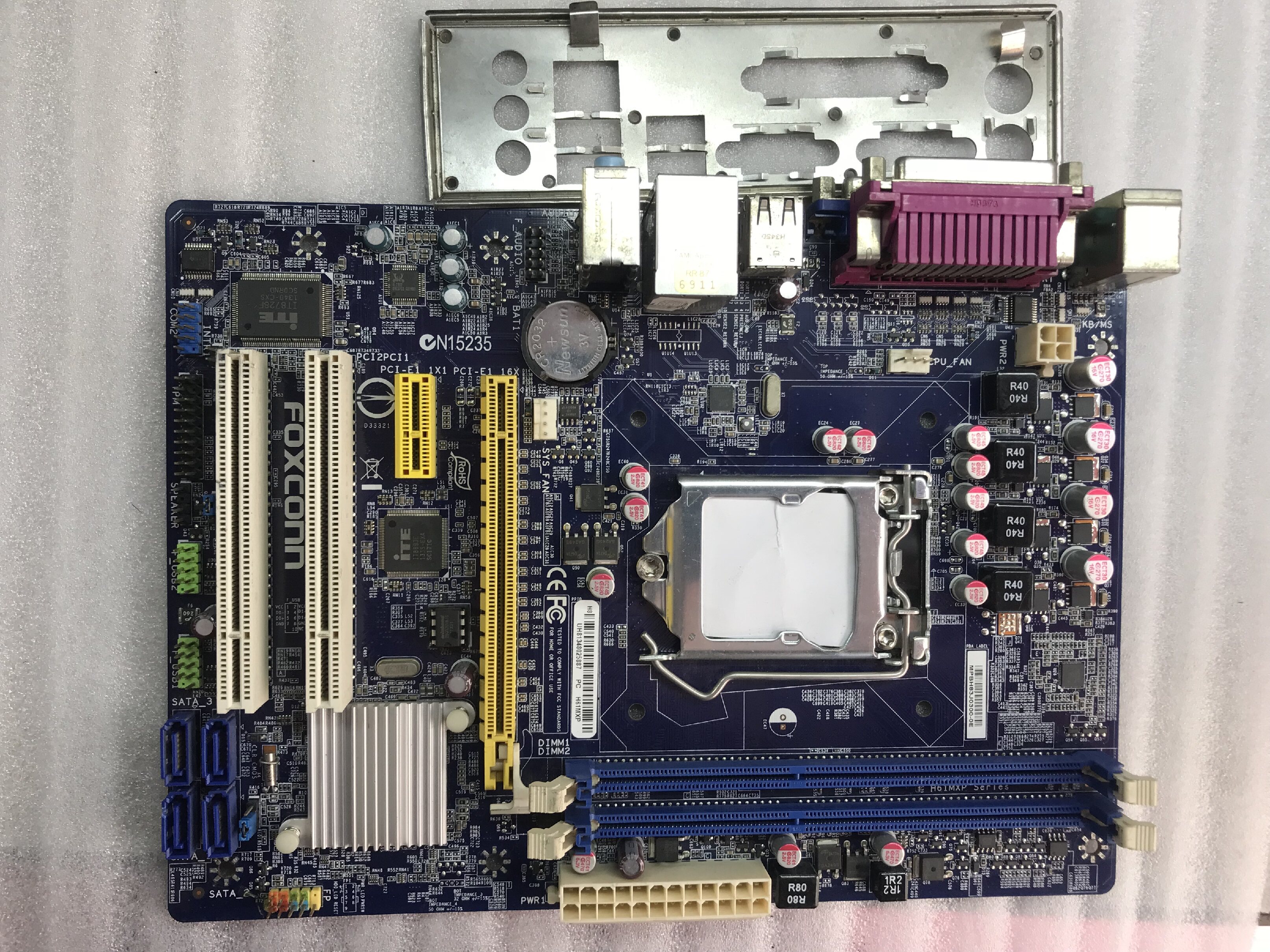 富士康 H61MXV MXP MXE  H61主板1155针 DDR3集显小板  支持3代