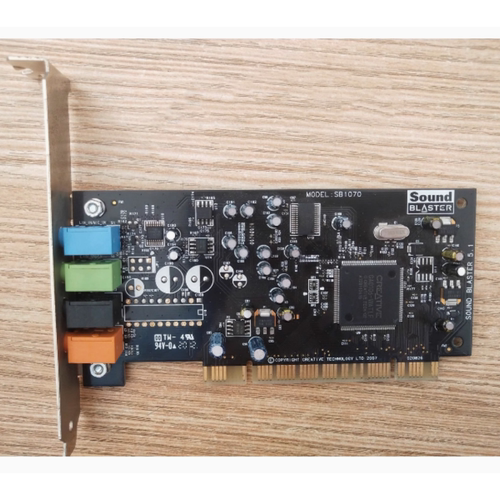 Creative创新SB0680 SB1070 Sound Blaster5.1声道PCI声卡全高