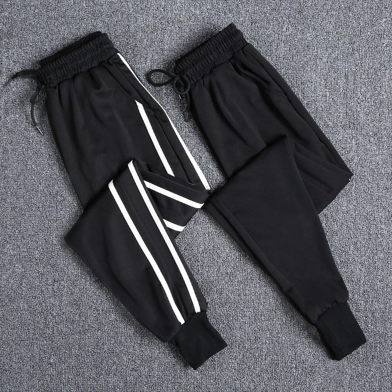 運動褲女秋寬松薄款2020新款韓版ulzzang休閑百搭顯瘦高腰哈倫褲在類目 女裝/女士精品, 褲子, 休閒褲中 - 來自Buy2taobao.com提供專業的淘寶代購服務