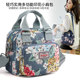2026新帆布包女包手提单肩斜挎包时尚 印花尼龙牛津布妈妈包小包包