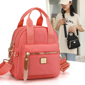 包包女小巧手拎包帆布简约单肩小包时尚 新款 休闲妈妈斜挎牛津布包