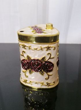 欧式牙签盒高档按压式家用办公室酒店KTV自动弹出创意时尚牙签筒