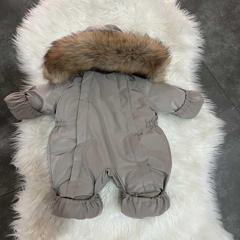 宝宝连体棉服服男婴儿棉连体衣加厚女幼童加绒加厚外出爬服冬季