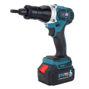 百马CD充电全自动螺母枪拉母拉帽锂电拉姆螺丝电动压铆拉铆抢