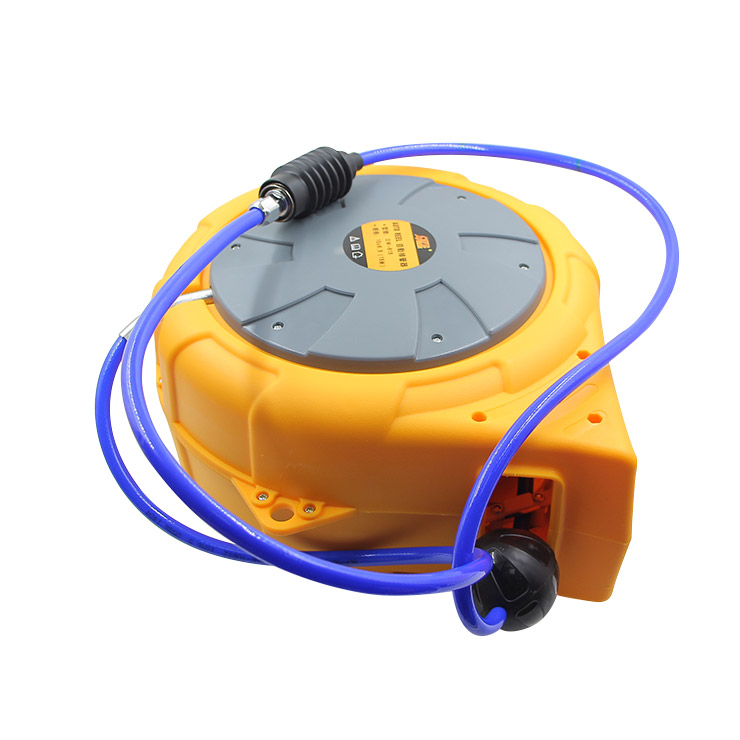 欧维尔OW-820气鼓自动卷管器气管卷轮座排管伸缩吊轮20米12*8mm