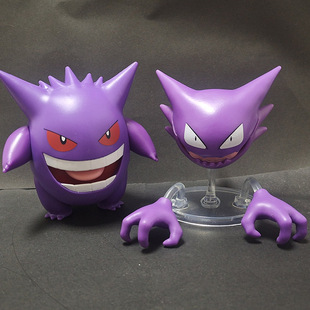 宝可梦口袋妖怪wct神奇宝贝大号耿鬼斯通可动手办模型