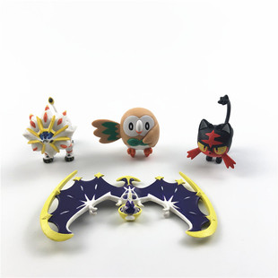 口袋妖怪精灵宝可梦剑盾索尔迦雷欧MC露奈雅拉XY手办玩具