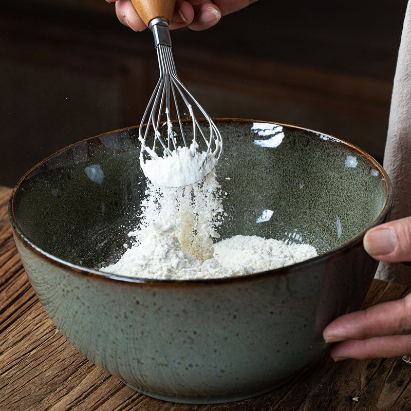 9英寸窑变加深酸菜鱼碗陶瓷创意