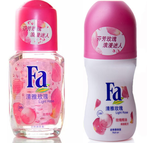 Fa走珠香体液-清雅玫瑰l浪漫芬芳止汗露腋下持久干爽淡香 50mL