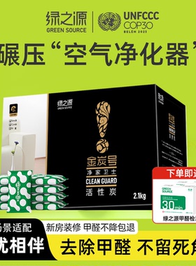 绿之源活性炭包强效除甲醛新房装修家用去甲醛活性炭碳包吸除异味