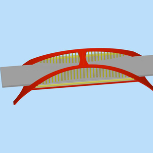 平板拉索桥模型32200424三维图纸（SLDPRT格式)