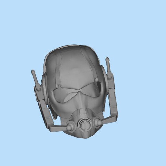 蚁人面具3D图纸（STL格式）