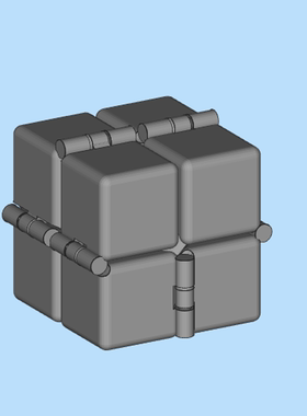 STL四方魔方01201012三维图纸（stl格式）
