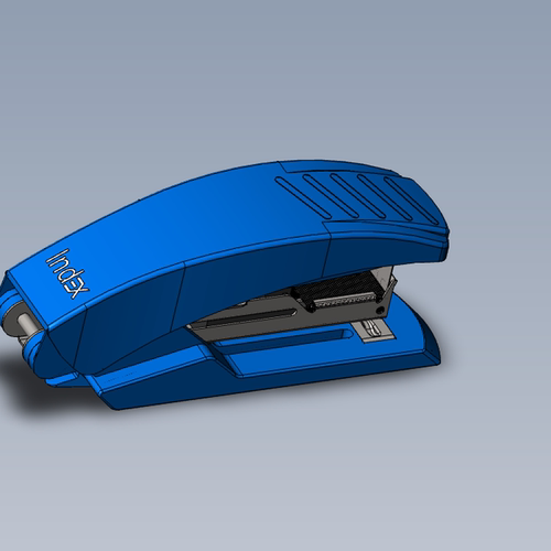 订书机模型 3D模型01200718三维图纸（STEP/SLDASM文件格式）