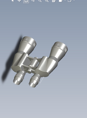 solidworks双筒望远镜三维图01200531三维图纸（IGS格式）