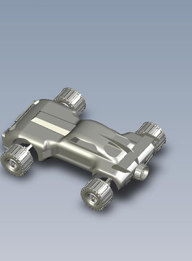 玩具赛车设计模型图01200529三维图纸（STEP格式）