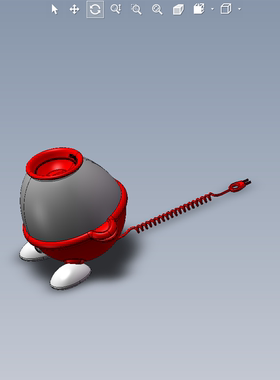 爆米花（设备）设计模型图01200531  三维图纸（SLDASM文件格式）