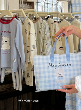 2025儿童家居服春秋大小卷男童女童秋衣秋裤 宝宝a类纯棉睡衣套装