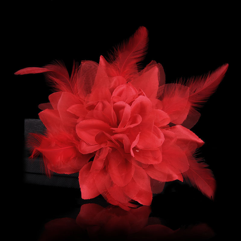 Broche femme en plume - Ref 1173678 Image 5