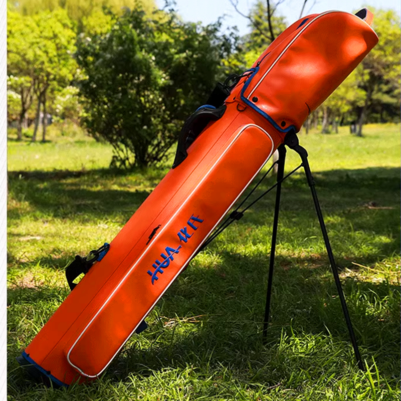 化氏讯狐竿包立式硬壳手竿包渔具杆包大容量鱼竿包多功能防水