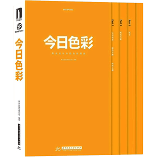 现货 今日色彩 中文 商业设计中的色彩搭配  平面设计中的色彩搭配基础理论与案例解析包装版式品牌形象海报宣传册平面设计书籍