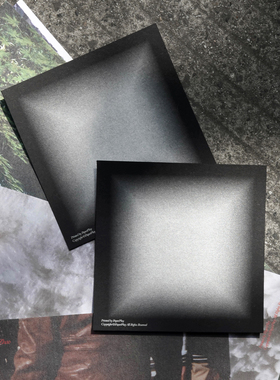 【现货】PaperPlay 原创黑色卡片 胶片纪念海报 生日礼物情人节