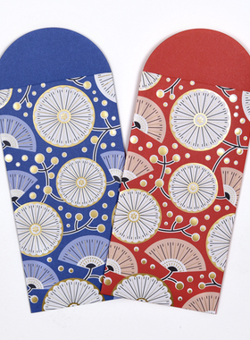 【现货】PaperPlay 原创红包 纸扇灯花 新年春节压岁利是封