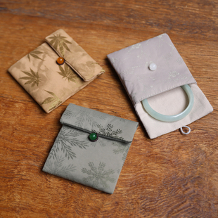 加厚织锦布袋首饰袋手串袋文玩袋饰品袋手镯保护袋收纳袋