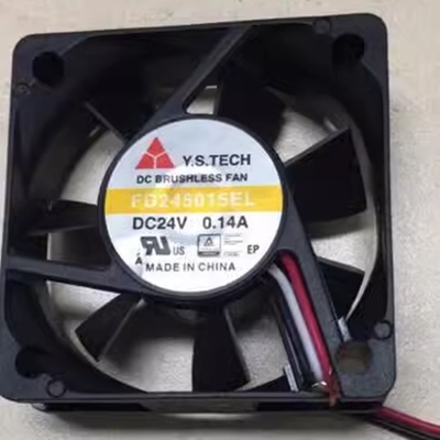 全新台湾元山Y.S.TECH FD245015EL 5015 24V 0.14A变频器散热风扇