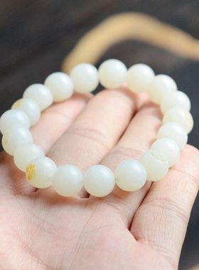 男女款礼物洒金皮新疆和田玉籽料