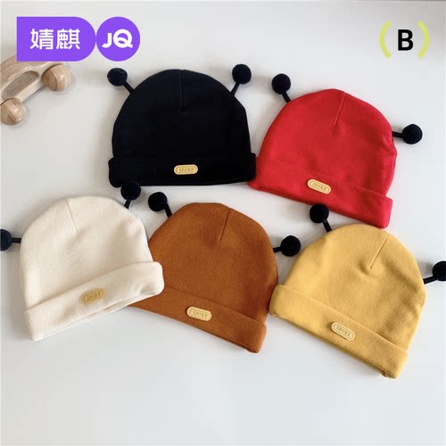 婧麒0一6个月婴儿帽子宝宝胎帽