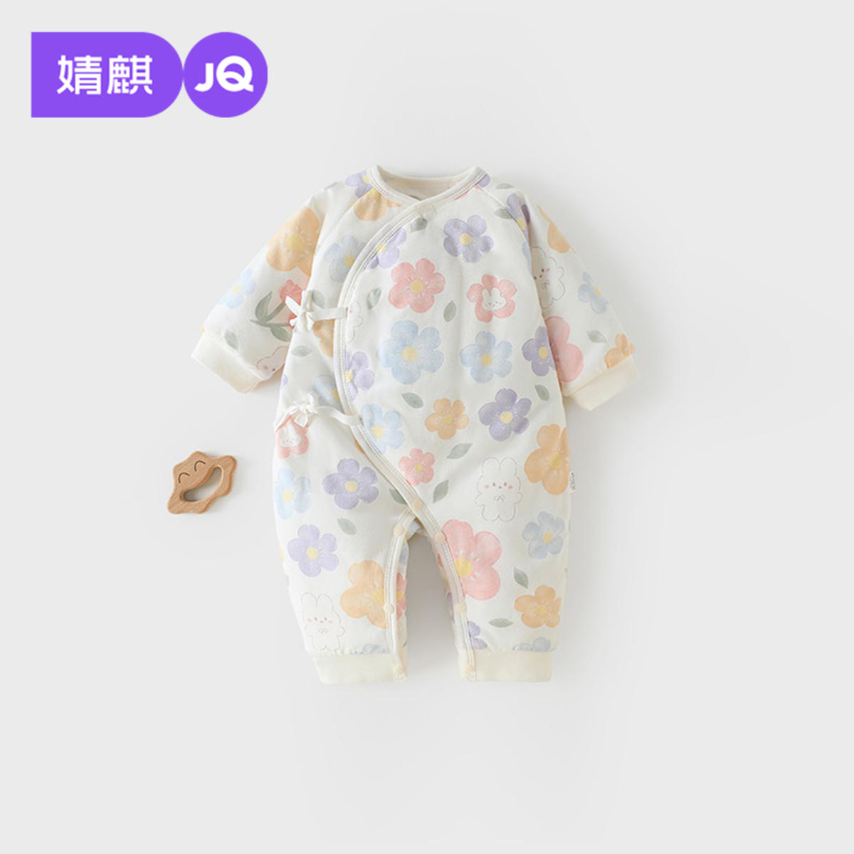 秋冬款婴儿连体衣哈衣