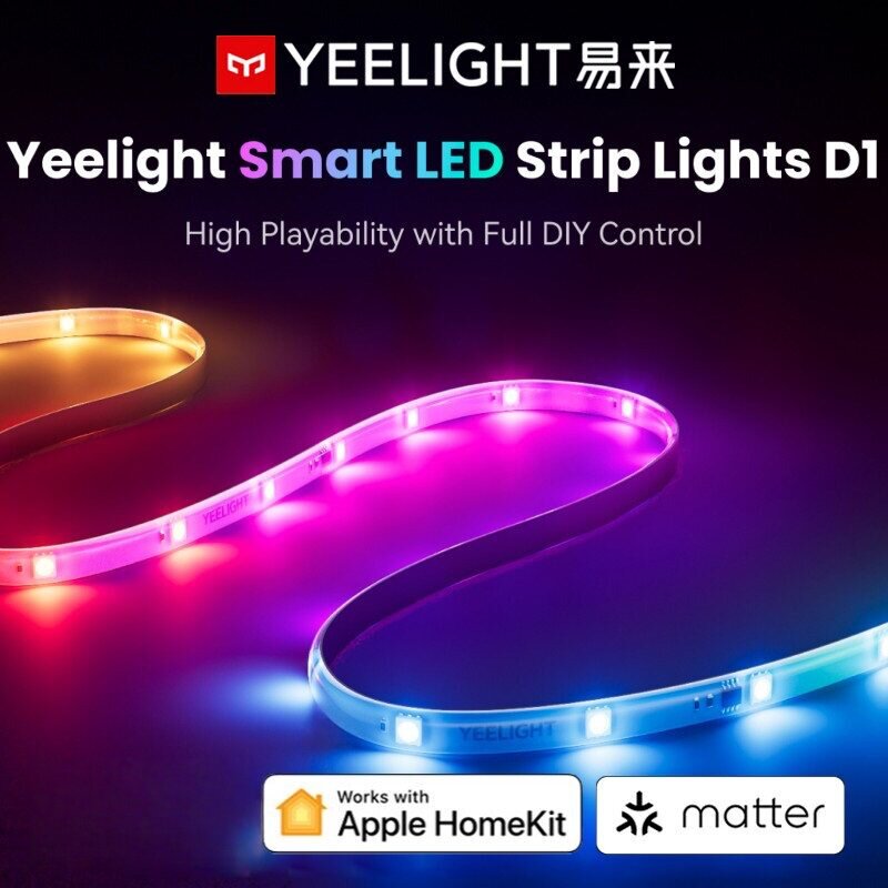 Yeelight易来D1智能LED彩光灯带Thread氛围灯电竞Matter HomeKit图片