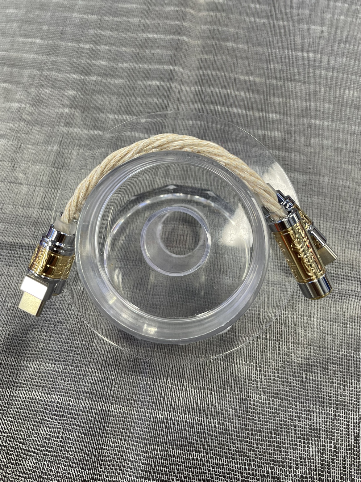 陶瓷工艺油浸万隆单晶铜5芯单晶铜镀金type c解码cs43131 3.5 4.4