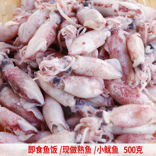 当天海捕现做潮汕打冷鱼饭小鱿鱼饭熟鱼吹筒仔笔管鱼尔饭东山小管