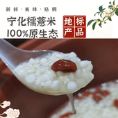 金糯薏米小薏米仁薏仁宁化福建农家自产2025新米五谷杂粮1000g