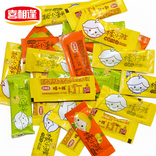 柠檬冻挤这吃的果冻