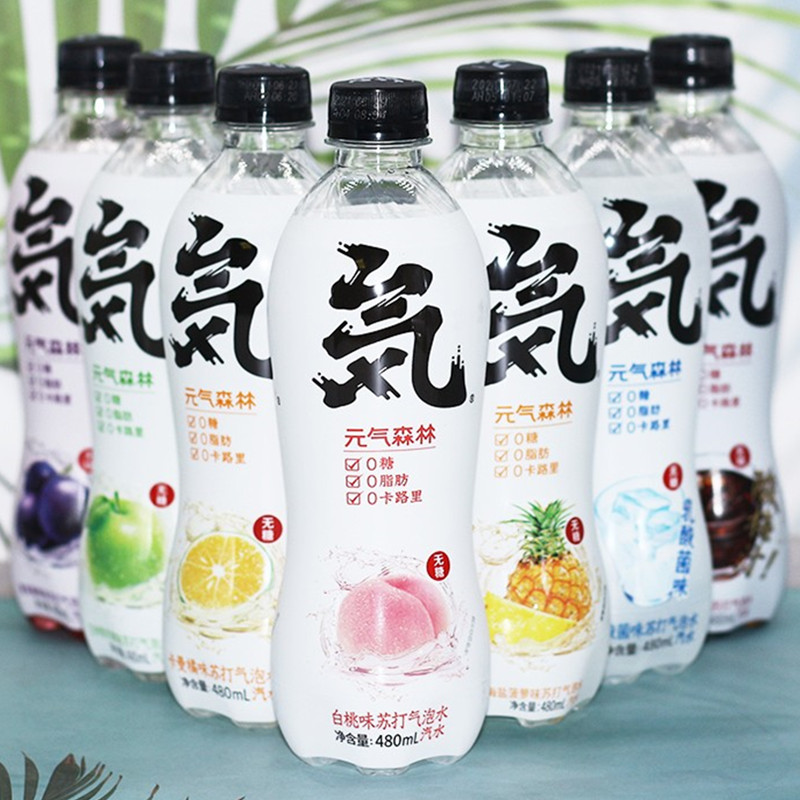 0糖0脂0卡路里苏打水气泡水480ml