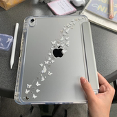 创艺保护壳iPad11代保护壳Air7代11英寸透明亚克力防弯M3Y折2025新款 mini6带笔槽硬壳第10代平板全包软边防摔