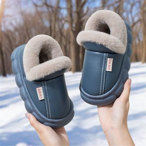 一家三口室内防滑保暖亲子雪地靴