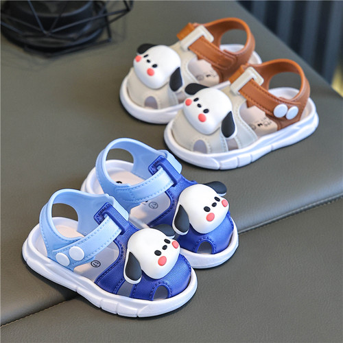 尿不湿宝宝学步鞋防滑男女童凉鞋