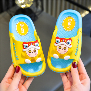 儿童拖鞋夏居家新款浴室可爱幼儿园男童洗澡防滑宝宝耐脏凉拖鞋女