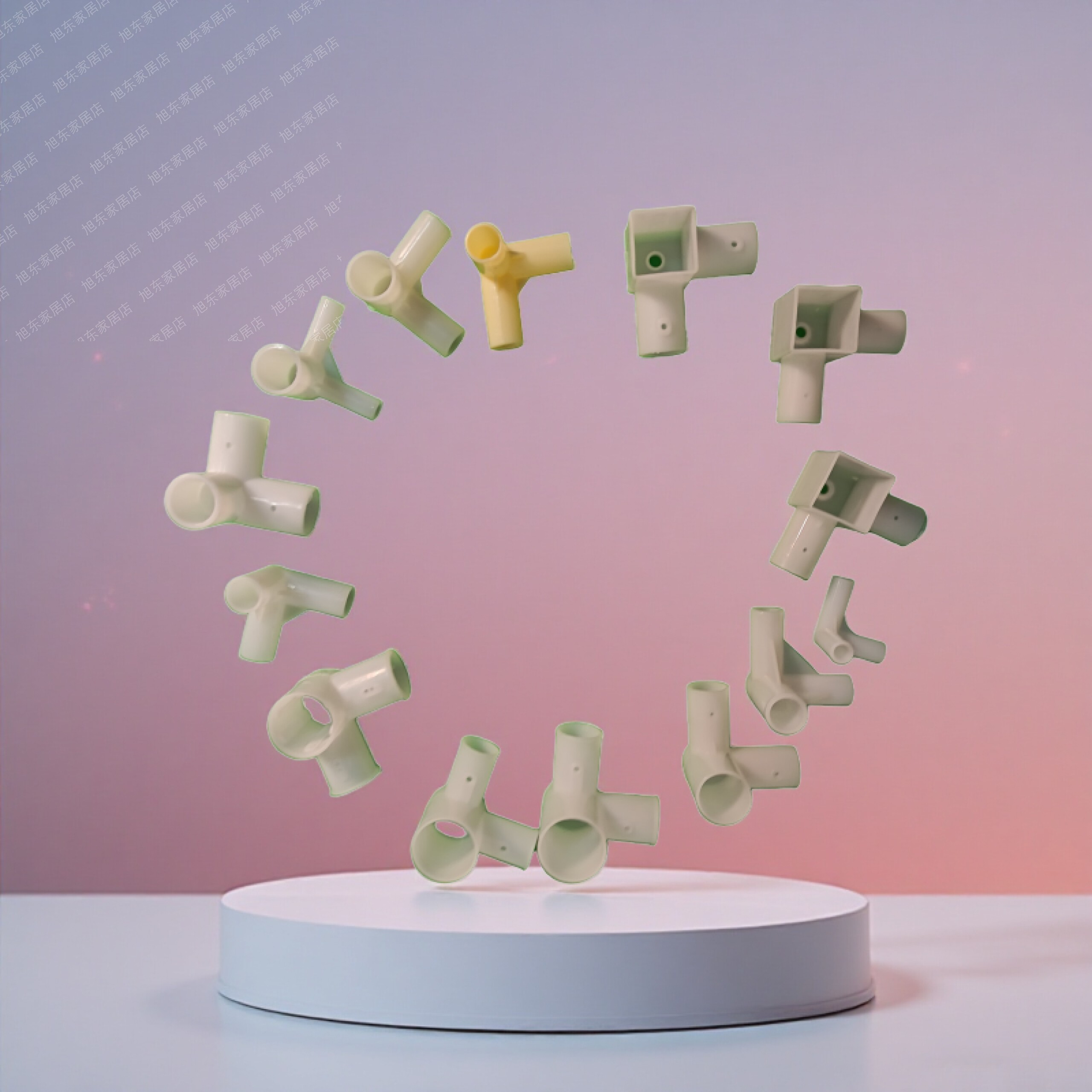 接头落地不锈钢蚊帐支架