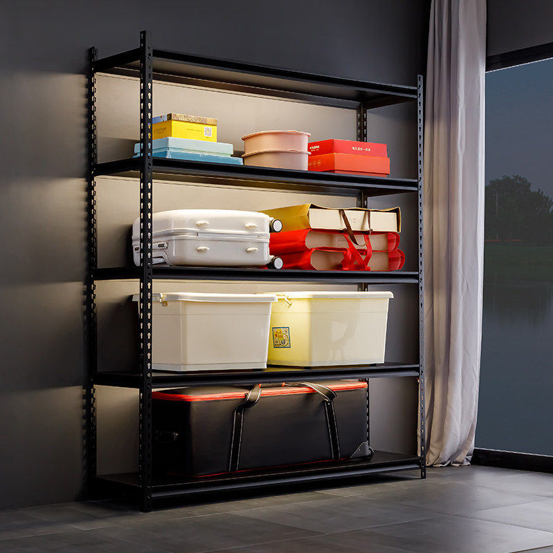 手办展示柜家用货架仓储置物架陈列展示架子收藏品带灯简易货架柜