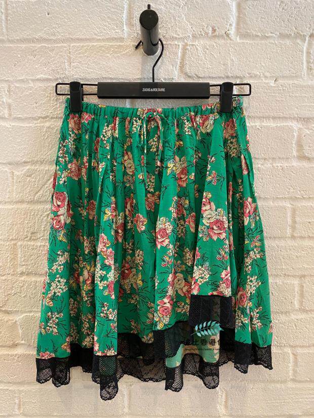 30% off Bobbi Hong Kong Agency purchase Zadig & Voltaire 20 Winter female models printing Lace skirtin the Women's clothing/Boutique , Skirts  category - from Buy2taobao.com to provide professional Taobao agent buy service