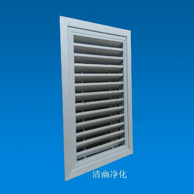 铝合金百叶窗 无尘净化室车间回风柱回风口 回风百叶400*600 包邮
