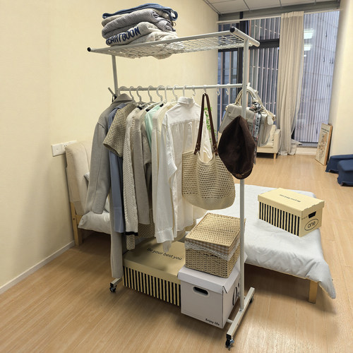 【顶层置物架！】多功能挂衣架