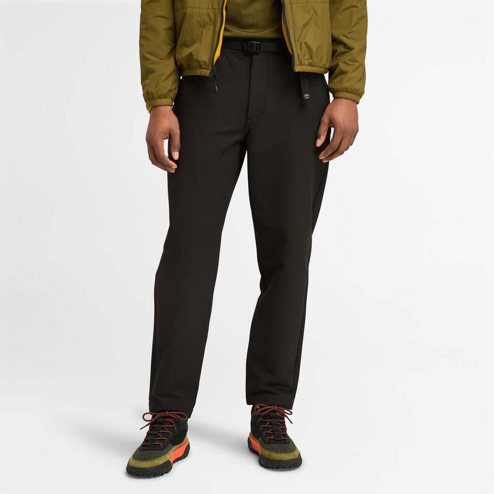 Timberland添柏岚男裤户外防泼水防风保暖加绒软壳裤长裤A6Y8X