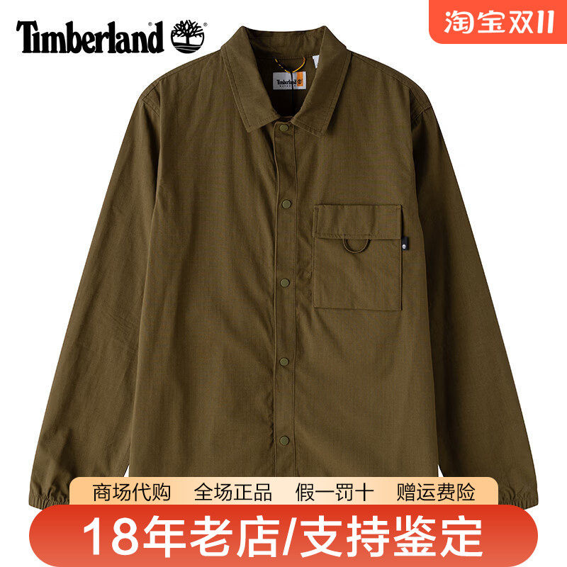 Timberland添柏岚男装户外休闲舒适长袖衬衫夹克外套A5M46