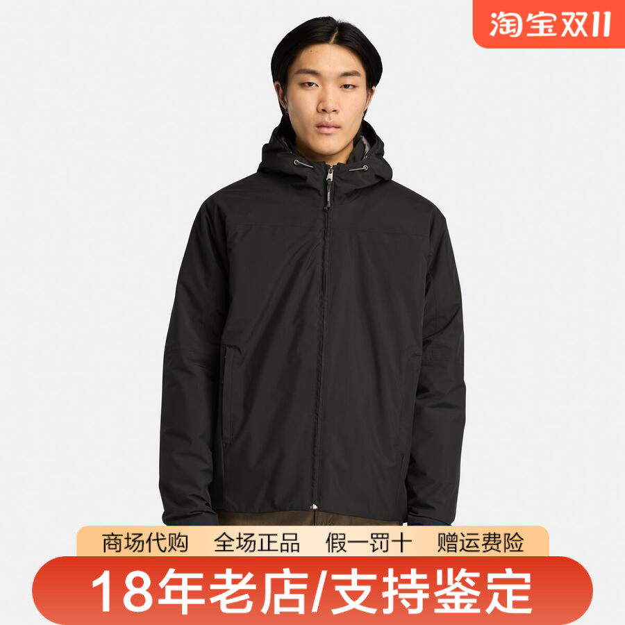 Timberland添柏岚男装户外防水防风保暖夹棉棉服冲锋衣A44BF